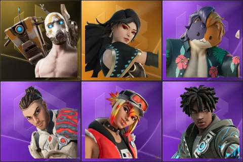 Psycho Bandit, Era, Purradise Meowscles, Relik, Rian, Trace