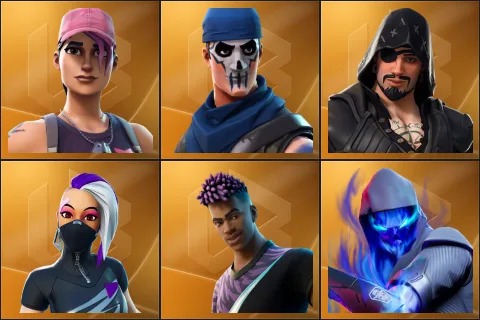 Rose Team Leader, Warpaint, Blackheart, Catalyst, Fade, Fusion