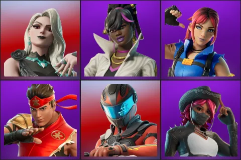Carletta, Danica, Explorer Emilie, FIRE Master Kai, Maxx Speed, Omen Hunter Calamity