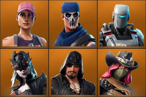 Rose Team Leader, Warpaint, A.I.M., Arachne, Blackheart, Calamity