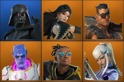 Darth Vader, Era, Joey, Kymera, Malik, Mizuki