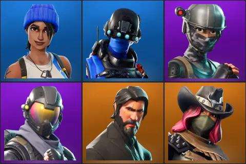 Blue Team Leader, Carbon Commando, Elite Agent, Rogue Agent, The Reaper, Calamity
