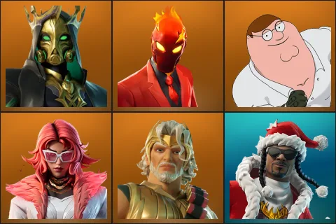Hades, Inferno, Peter Griffin, Valeria, Zeus, Santa Dogg