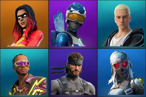 Joltara, Mogul Master, Slim Shady, Lewis Hamilton, Solid Snake, Zadie