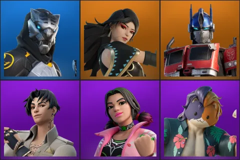 Huntmaster Saber, Era, Optimus Prime, Lorenzo, Mariposa, Purradise Meowscles