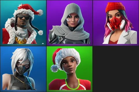 Santa Dogg, Vanguard Zadie, Yulejacket, Hush, Holly Jammer