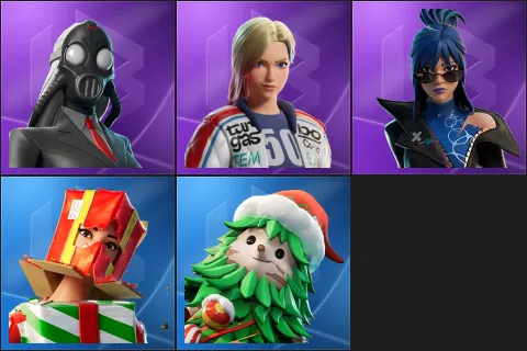 Chaos Director, Dueling Dragons Jackie, Hope, Holiday Boxy, Winterfest Bushranger