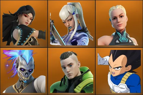 Era, Mizuki, Paradigm (Reality-659), Renzo the Destroyer, Twyn, Vegeta
