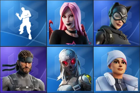 Laugh It Up, Haze, Catwoman Zero, Solid Snake, Zadie, Blizzard Bomber