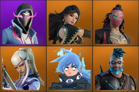 Xander, Era, Kado Thorne, Mizuki, Nezumi, Omegarok