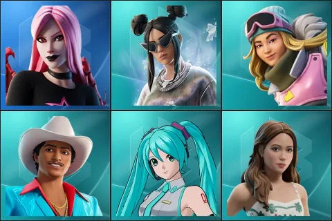 Haze, Platinum Billie Eilish, Chloe Kim, Die With A Smile Bruno, Hatsune Miku, Laufey