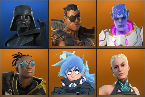 Darth Vader, Joey, Kymera, Malik, Nezumi, Paradigm (Reality-659)