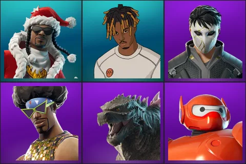 Santa Dogg, Slayer Juice WRLD, Daigo, Funk Ops, Godzilla Evolved, Hero Baymax