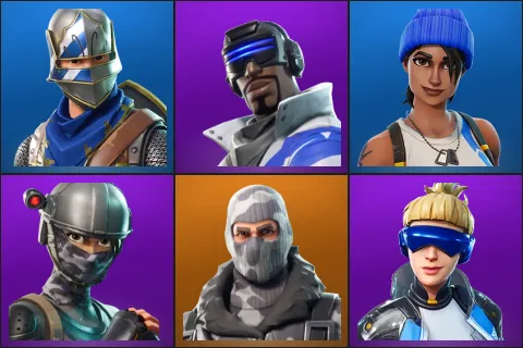 Blue Squire, Blue Striker, Blue Team Leader, Elite Agent, Havoc, Neo Versa