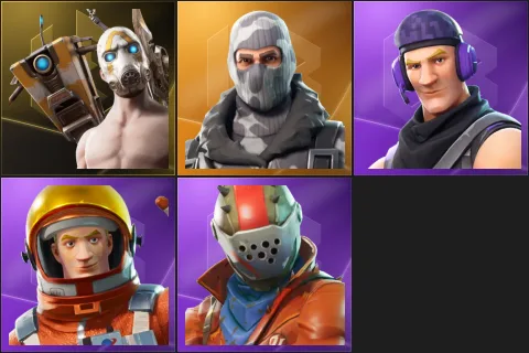 Psycho Bandit, Havoc, Sub Commander, Mission Specialist, Rust Lord