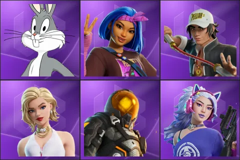 Bugs Bunny, Carina, Carter Wu, Cat Holloway, Dark Voyager (Reality Redacted), Dasha