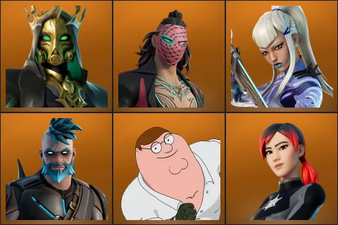 Hades, Kado Thorne, Mizuki, Omegarok, Peter Griffin, Polarity