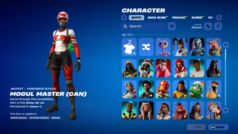 Mogul Master kostümlü Fortnite dolabı ekran görüntüsü